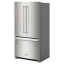 Kitchenaid® 20 cu. ft. 36-Inch Width Counter-Depth French Door Refrigerator with Interior Dispense KRFC136RPS