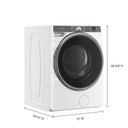 Whirlpool® 5.8 cu. ft. I.E.C. Smart Front Load ENERGY STAR® Certified Washer with FreshFlow™ Vent System and Intelligent Wash WFW6720RW