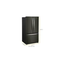 Whirlpool® 36-Inch Wide Counter-Depth French Door Bottom Mount Refrigerator - 20 cu. ft. WRFC2036RV