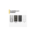 Whirlpool® 36-Inch Wide Counter-Depth French Door Bottom Mount Refrigerator - 20 cu. ft. WRFC2036RV