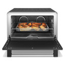 Kitchenaid® Dual Convection Countertop Oven with Air Fry and Temperature Probe KCO224BM