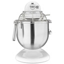 Kitchenaid® NSF Certified® Commercial Series 8-Qt Bowl Lift Stand Mixer with Stainless Steel Bowl Guard KSMC895WH