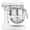 Kitchenaid® NSF Certified® Commercial Series 8-Qt Bowl Lift Stand Mixer with Stainless Steel Bowl Guard KSMC895WH