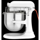 Kitchenaid® NSF Certified® Commercial Series 8-Qt Bowl Lift Stand Mixer with Stainless Steel Bowl Guard KSMC895WH