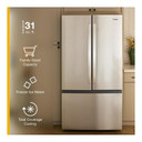 Whirlpool® 36-Inch French Door Refrigerator with Ice Maker - 31 cu. ft. WRFF3136SZ