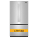 Whirlpool® 36-Inch French Door Refrigerator with Interior Water Dispenser - 31 cu. ft. WRFF3336SZ