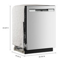 Maytag® Front Control Dishwasher with PowerBlast® cycle and Heated Dry MDFS3924RZ