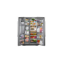 Kitchenaid® 20.8 Cu. Ft. Counter-Depth Side-by-Side Refrigerator with Exterior Ice and Water Dispenser in PrintShield™ Finish KRSC536RPS