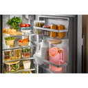 Kitchenaid® 28.7 Cu. Ft. Side-by-Side Refrigerator with Exterior Ice and Water Dispenser in PrintShield™ Finish KRSF536RPS