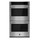 Jennair® RISE™ Double Wall Oven with MultiMode® True Convection with Smooth Glide Flat-Tine Racks JOEDC530RL