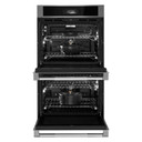 Jennair® RISE™ Double Wall Oven with MultiMode® True Convection with Smooth Glide Flat-Tine Racks JOEDC530RL