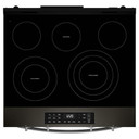 Whirlpool® 30-inch Electric Smart Range with Fan Convection Air Cooking Technology YWSES5030SV
