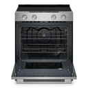 Kitchenaid® 5.3 Cu. Ft. Smart Slide-in Electric Range with Convection Cooking Modes and Steam Bake Mode YKSES430SPS