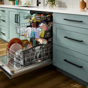 Whirlpool® 24-Inch Dishwasher with Total Coverage Wash Action and Auto Open Air Dry in Fingerprint Resistant Stainless Steel WDTS8024SZ