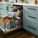 Whirlpool® 24-Inch Dishwasher with Total Coverage Wash Action and Auto Open Air Dry in Fingerprint Resistant Stainless Steel WDPS8024SZ