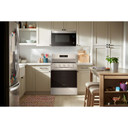 Whirlpool® 30-inch Gas Range with Fan Convection Air Cooking Technology WFGS5730SW