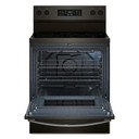 Whirlpool® 30-inch Electric Range with Air Cooking Technology YWFES5730SV