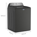 Maytag® 5.4 Cu Ft. Top Load Agitator Washer with Extra Power and Pet Pro Option MTW5605RU