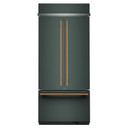 Kitchenaid® 20.8 Cu. Ft. 36" Built-In French Door Bottom Mount Refrigerator with Platinum Interior KBFN536SJP