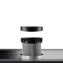 Kitchenaid® 36-inch NextGen Induction Downdraft Cooktop with Bridge XL Even-Heat™ Zone KCID936SBL