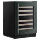 Kitchenaid® 24" Undercounter Wine Cellar with Full-Extension Wood-Front Racks KUWR524SJP