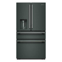 Kitchenaid® 29 cu. ft. French Door Refrigerator with Exterior Water and Ice and FreshChill™ Full-Width Refrigerated Drawer KRMF436SJP
