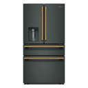 Kitchenaid® 29 cu. ft. French Door Refrigerator with Exterior Water and Ice and FreshChill™ Full-Width Refrigerated Drawer KRMF436SJP