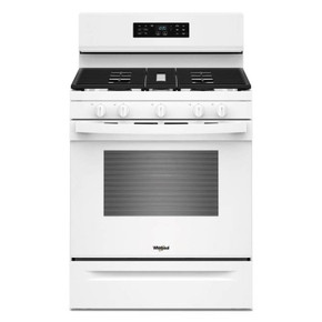Whirlpool® 30-inch Gas Range with Air Cooking Technology and Steam Clean WFGS4530SW