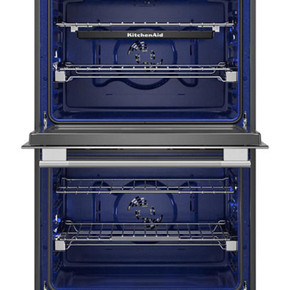 Kitchenaid® 30-inch Smart Electric Double Wall Oven with Assisted Cooking Modes - PrintShield™ Finish KOED730SPS