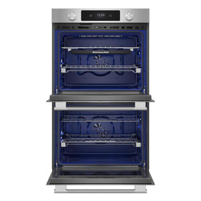 Kitchenaid® 30-inch Smart Electric Double Wall Oven with Assisted Cooking Modes - PrintShield™ Finish KOED730SPS