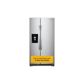 Whirlpool® 33-inch Wide Side-by-Side Refrigerator - 21 cu. ft. WRS321SDHZ
