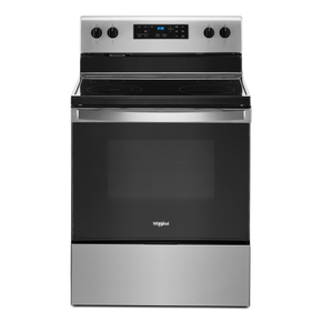 5.3 cu. ft. Whirlpool® electric range with Frozen Bake™ technology YWFE515S0JS