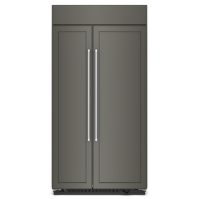 Kitchenaid® 25.5 Cu Ft. 42 Built-In Side-by-Side Refrigerator with Panel-Ready Doors KBSN702MPA