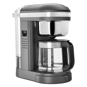 Kitchenaid® 12 Cup Drip Coffee Maker with Spiral Showerhead and Programmable Warming Plate KCM1209DG