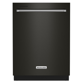 KitchenAid® 39 dBA Dishwasher in PrintShield™ Finish with Third Level Utensil Rack KDTE204KBS