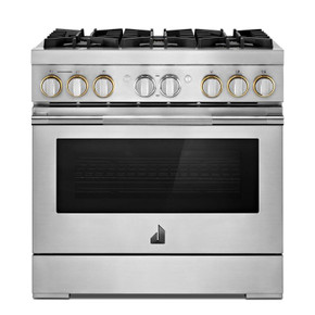 Jennair® 36" RISE™ Dual-Fuel Professional-Style Range JDRP436HL