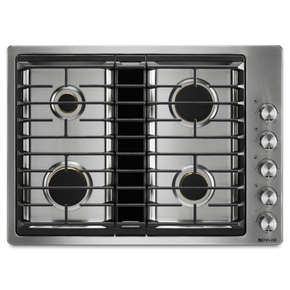 Jennair® 30” JX3™ Gas Downdraft Cooktop JGD3430GS