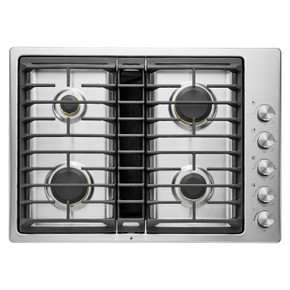 Jennair® 30” JX3™ Gas Downdraft Cooktop JGD3430GS