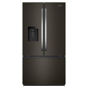 Whirlpool® 36-Inch French Door Refrigerator with In-Door Water and Ice Maker - 30 cu. ft. WRFF3536SV