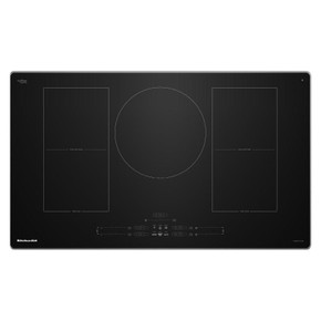 Kitchenaid® 36" Temp Cook™ Induction Cooktop with 5 Cooking Zones KCIT736SSS