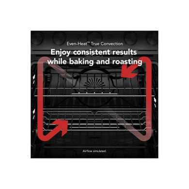 KitchenAid® 30-Inch 4 Burner Commercial-Style Dual Fuel Range with No Preheat Air Fry Mode KFDS930SBE