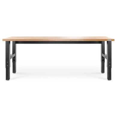 Gladiator® 8' (243.8 cm) Wide Adjustable Height Hardwood Workbench GAWB08HWEG