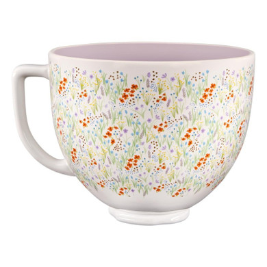 Kitchenaid® 5 Quart Wildflower Ceramic Bowl KSM2CB5WF