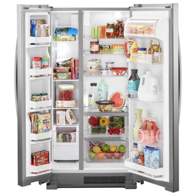 Whirlpool® 33-inch Wide Side-by-Side Refrigerator - 22 cu. ft. WRS312SNHM