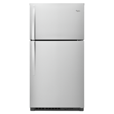 Whirlpool® 33" Wide Top-Freezer Refrigerator with Optional EZ Connect Icemaker Kit WRT541SZDM