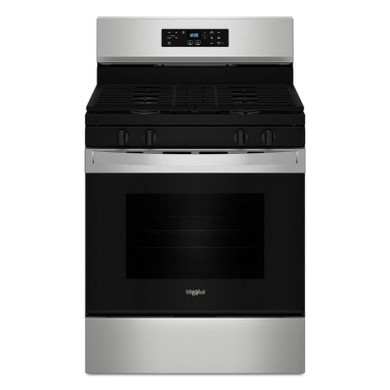 Whirlpool® 30-inch Self Clean Gas Range with No Preheat Mode WFGS3530RS