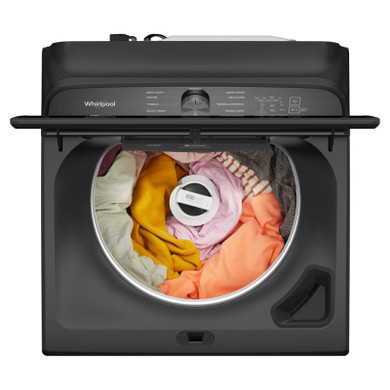 6.0-6.1 Cu. Ft. I.E.C. Whirlpool® Top Load Washer with Removable Agitator WTW6157PB