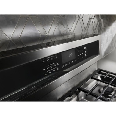 Kitchenaid® 30-Inch 5 Burner Dual Fuel Double Oven Convection Range KFDD500ESS
