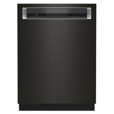 Kitchenaid® 44 dBA Dishwasher in PrintShield™ Finish with 360° Max Jets™ Third Rack KDPM604KBS