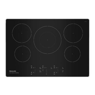 Kitchenaid® 30-Inch 5-Element Sensor Induction Cooktop KCIG550JSS